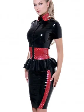 Latex Ego-Peepshow Rubber Jacket Top