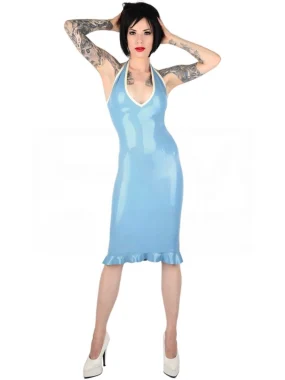 Latex Neckholder Dress