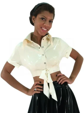 Latex School Girl Blouse