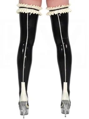 Latex Maid's Stockings