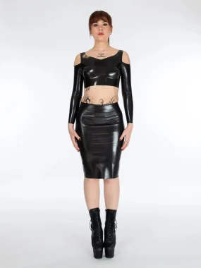 Latex The Erica Open Sleeve Top