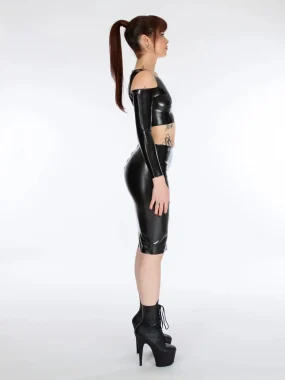 Latex The Erica Open Sleeve Top