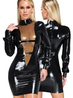Latex Late-X Long Sleeve Dress