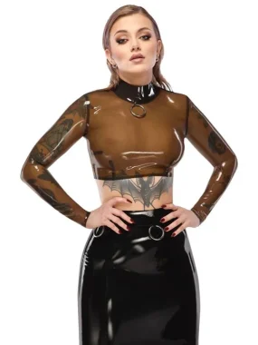 Latex Late-X Transparent Shirt