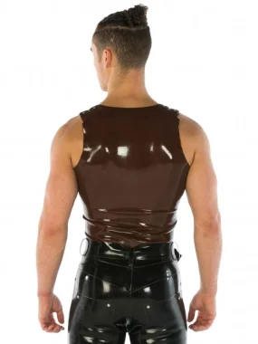 Latex Twin buckle Rubber Vest Latex Twin buckle Rubber Vest