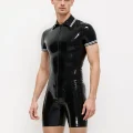 black-latex-short-sleeve-polostyle-bodysuit-with-white-trim-kkpvex235-4.webp