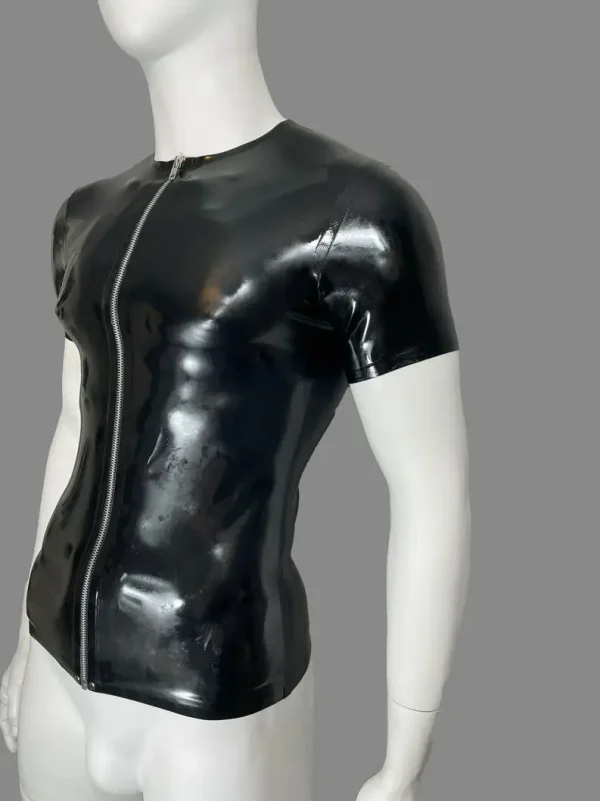 black-short-sleeve-latex-short-with-zipper-hjvex105-2.webp