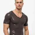 latex-mens-translucent-black-vneck-tshirt-with-black-trim-hjvex133-2.webp