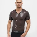 latex-mens-translucent-black-vneck-tshirt-with-black-trim-hjvex133-3.webp