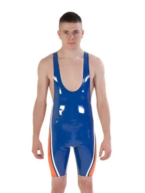 Latex Tri Singlet Suit