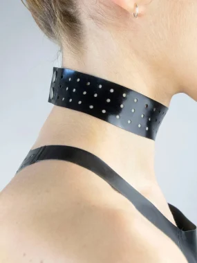 Latex Perforated Choker Latex Perforated Choker
