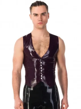 Latex Rubber Waistcoat